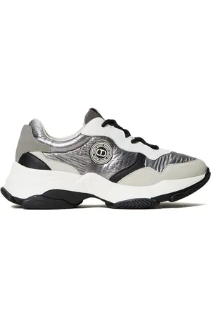 Twin-Set Logo-patch sneakers
