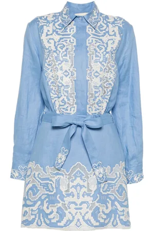 ALÉMAIS Arion linen minidress