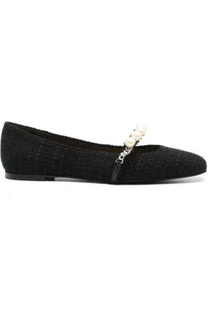 ROBERTO FESTA Tweed ballerina shoes