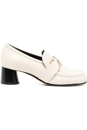 Proenza Schouler 55mm monogram heeled loafers