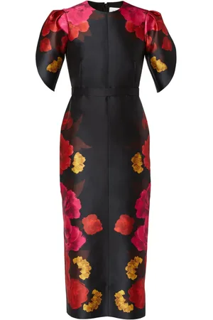 Erdem Floral-print midi dress