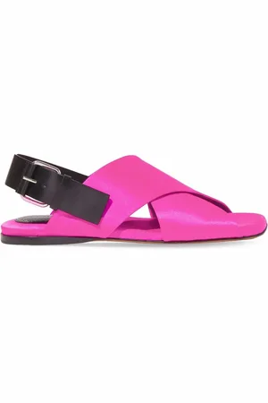 Proenza Schouler Square crossover strap sandals