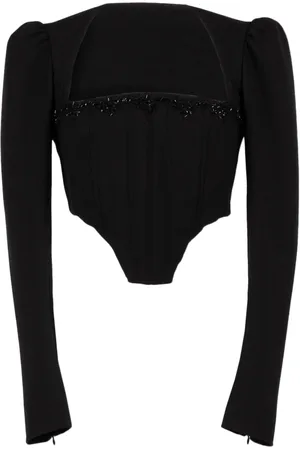 Twin-Set Bustier-neck top