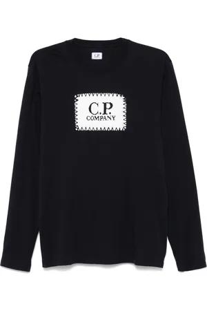 C.P. Company Logo-print long-sleeve T-shirt