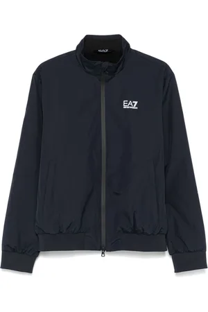 EA7 Logo-print jacket