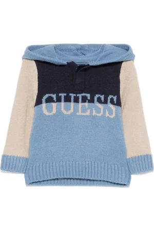 Guess Logo-jacquard sweater