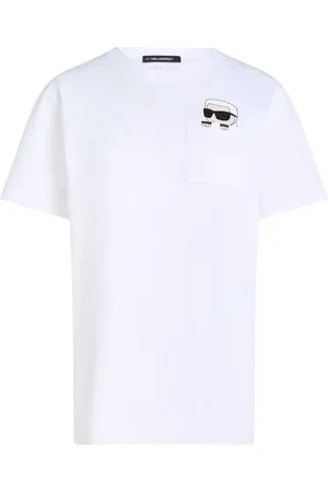 Karl Lagerfeld Ikon Peak-a-Boo T-shirt