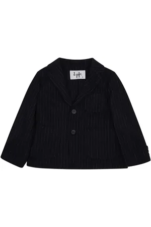 Il gufo Pinstriped single-breasted blazer