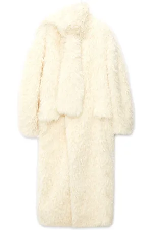 Msgm Scarf-detailing coat
