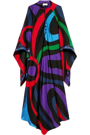 Puccini Marmo-print kaftan