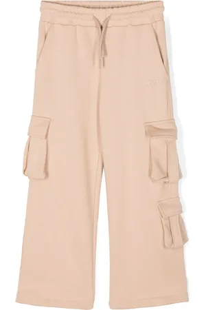 Msgm Logo-embroidered track pants
