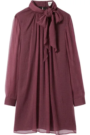 Claudie Pierlot Tie-neck mini dress