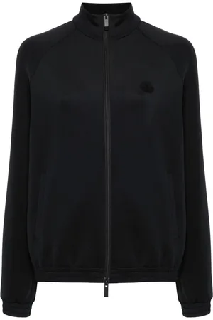 Moncler Logo-patch zip-up sweatshirt