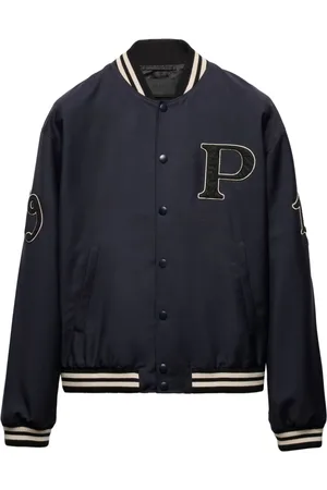 Prada Patch bomber jacket