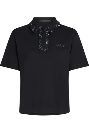 Karl Lagerfeld Boucl?? polo shirt