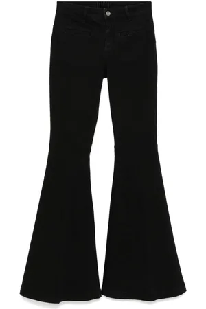 Liu Jo Rhinestone embellished flared jeans