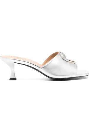 Moschino 60mm heart-appliqué sandals