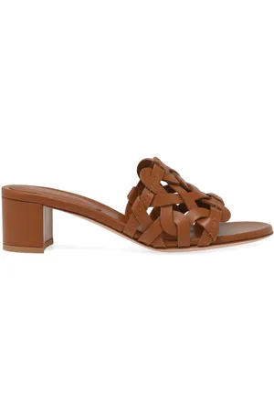 Gianvito Rossi 45mm Amalfi mules