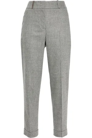 PESERICO SIGN Flannel trousers