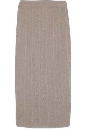 Fabiana Filippi Platinum midi skirt