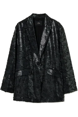 Twin-Set Sequin-embellished blazer