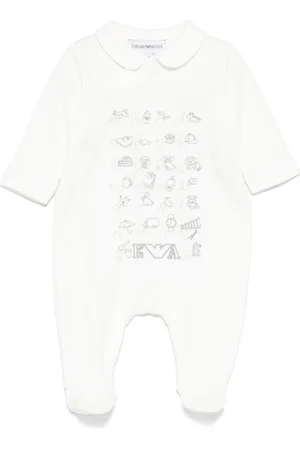 Emporio Armani Motif-embroidered pajamas