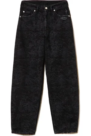 Twin-Set Snake-print jeans