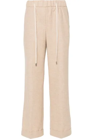 PESERICO SIGN Flannel track pants