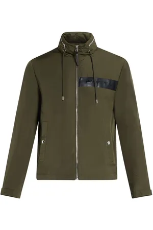 Michael Kors Logo-debossed hooded jacket