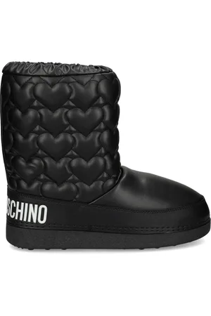 Moschino Chunky quilted boots