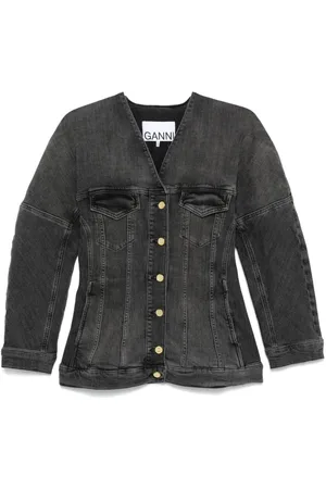 Ganni Washed denim jacket