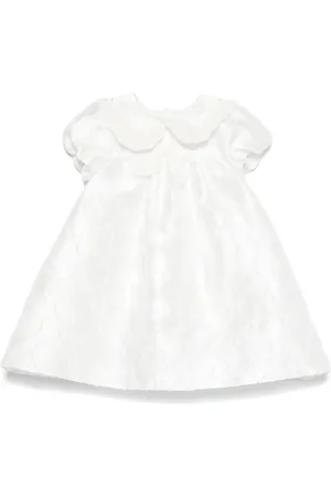 LA STUPENDERIA Floral-jacquard dress set