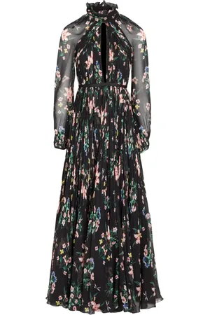 Giambattista Valli Botanical draped dress