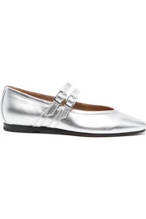 OA Non Fashion Laminated-finish ballet flats