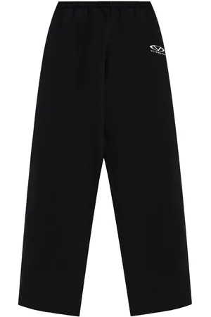 Vetements Logo-print cotton pants