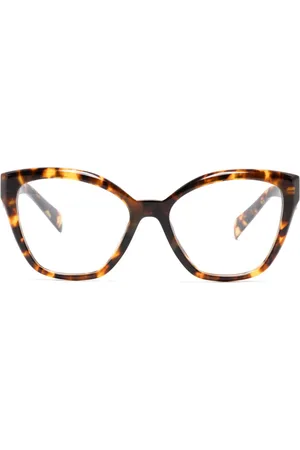 Prada Logo-engraved glasses