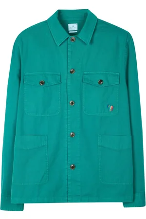 Paul Smith Buttoned organic cotton shirt jacket