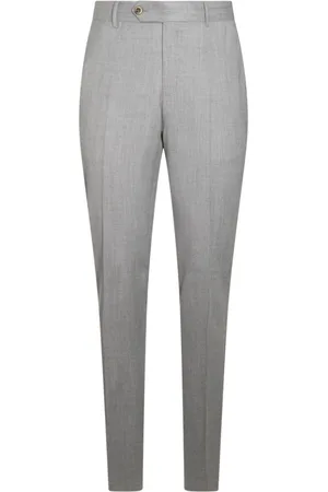 PT Torino Button-fastening tapered trousers