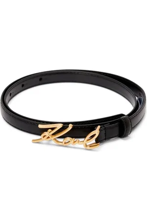Karl Lagerfeld K/Signature buckle belt