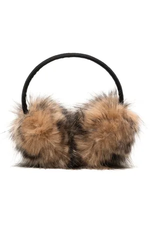 Unreal Fur Leopard print faux-fur earmuffs