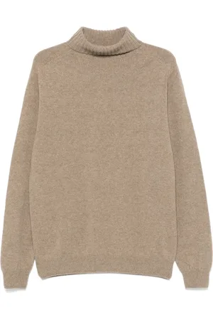 Sunspel Lambs-wool turtleneck sweater