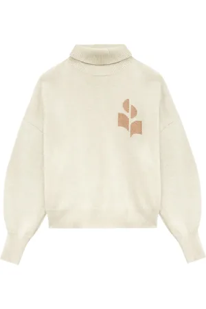 Isabel Marant Nash logo-intarsia jumper