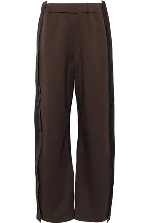 JNBY Patchwork straight trousers