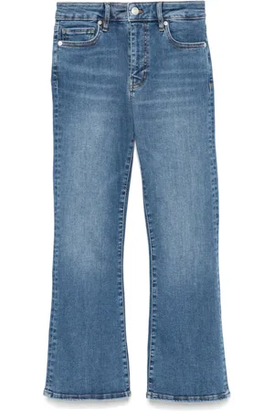 Frame Cropped bootcut jeans