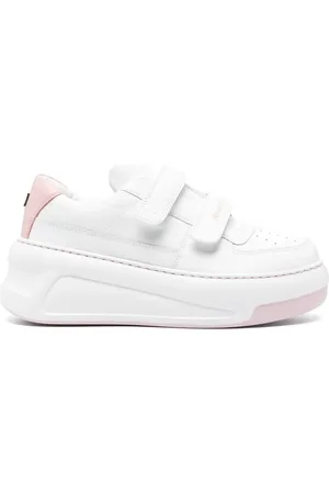 Acne Studios Touch-strap platform sneakers