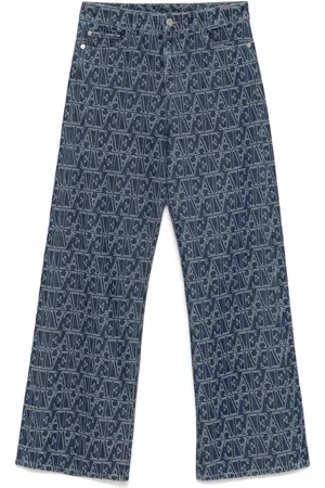 Emporio Armani Logo-jacquard jeans
