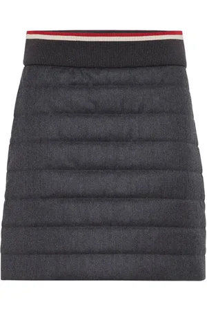 Brunello Cucinelli Padded-design mini skirt