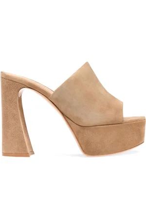 Gianvito Rossi 125mm Holly platform mules
