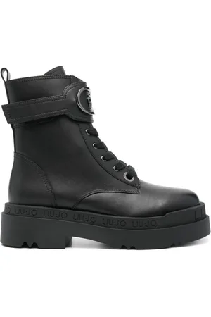 Liu Jo Leather platform boots