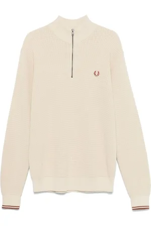 Fred Perry Waffle-knit sweater